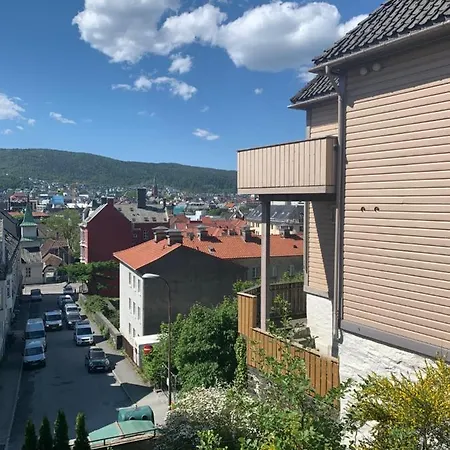 Great Apartment With Balcony Overlooking Bergen شقة